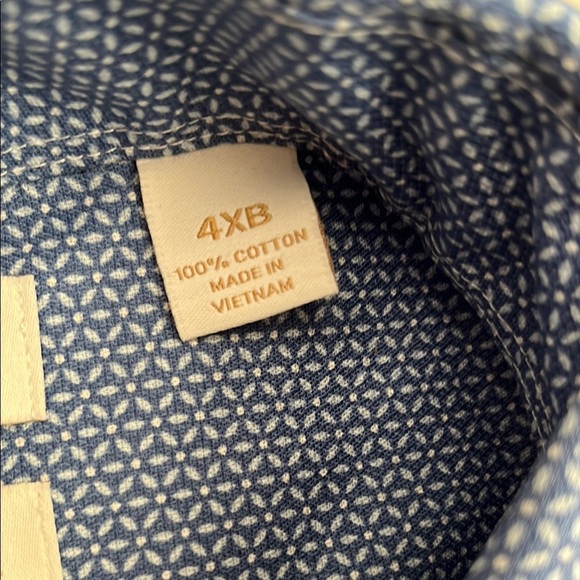 Roundtree & Yorke Blue Dress Shirt Classic Style - Picture 3 of 11